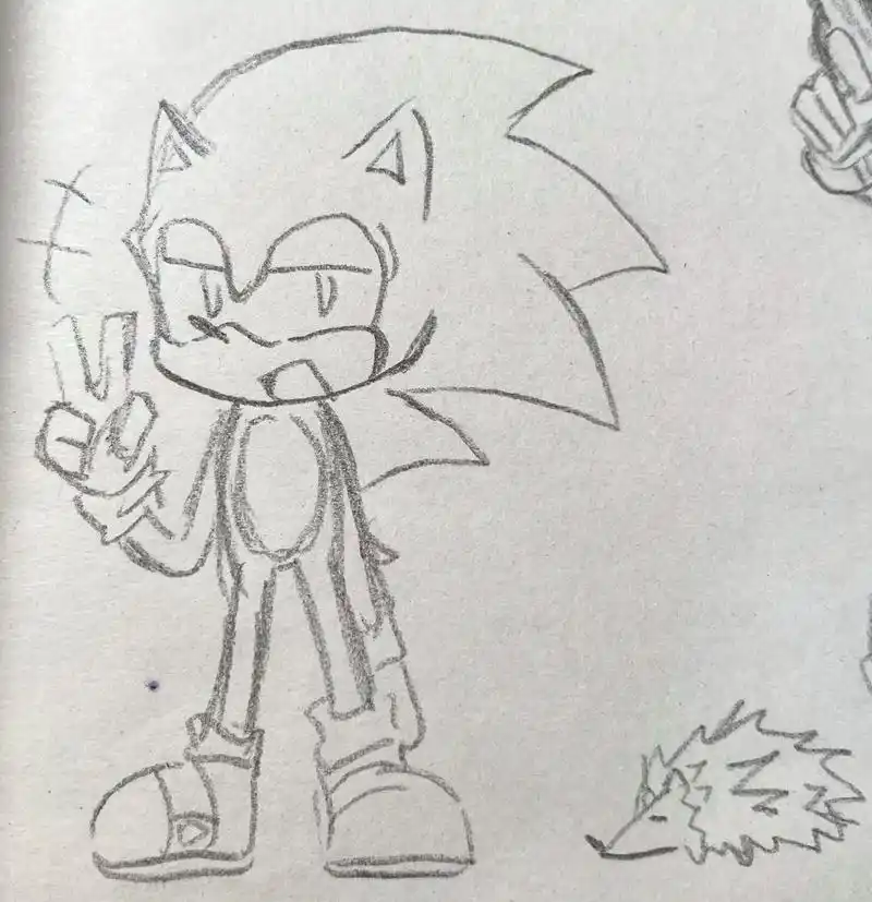 画得爽就行了不管了aaa/.#刺猬索尼克 #手绘 #索尼克