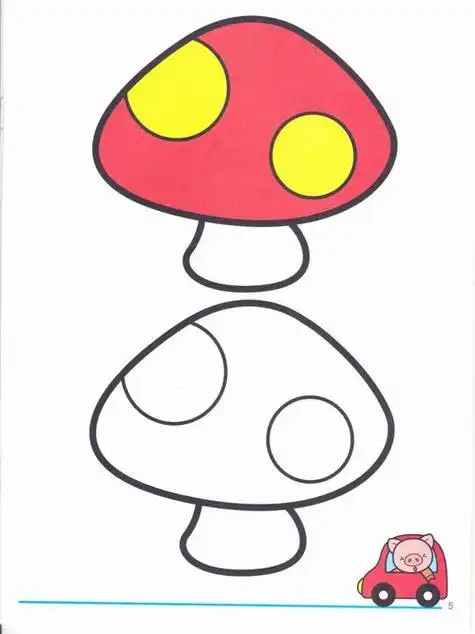 中班简笔画中班简笔画大全简单漂亮