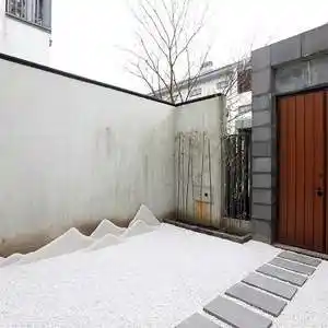 50斤白色石子石头大鹅卵石庭院铺路铺地小白石头园林枯山水白石子