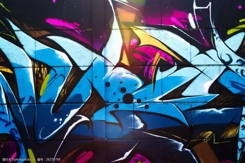 墙壁涂鸦艺术图片