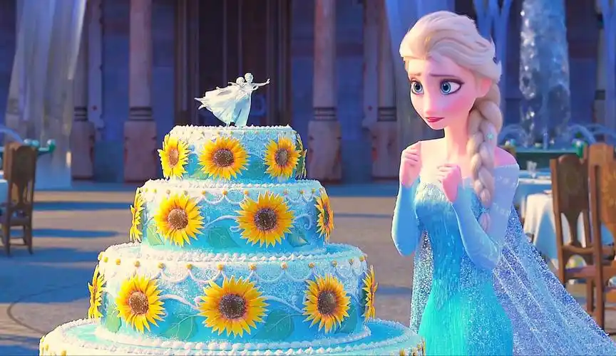 今天是安娜的生日,艾莎女王却感冒了《冰雪奇缘:生日惊喜》