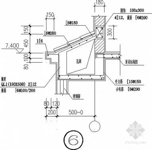 分享坡屋顶别墅檐口节点详图资料下载