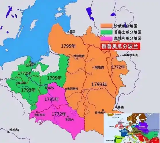 俄德奥三次联合瓜分波兰,为何波兰独恨俄罗斯?_苏联_德国_战争