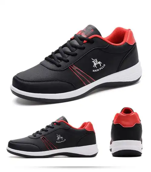 奈客保罗男士运动鞋男板鞋休闲鞋跑步旅游鞋透气小白鞋时尚小白鞋