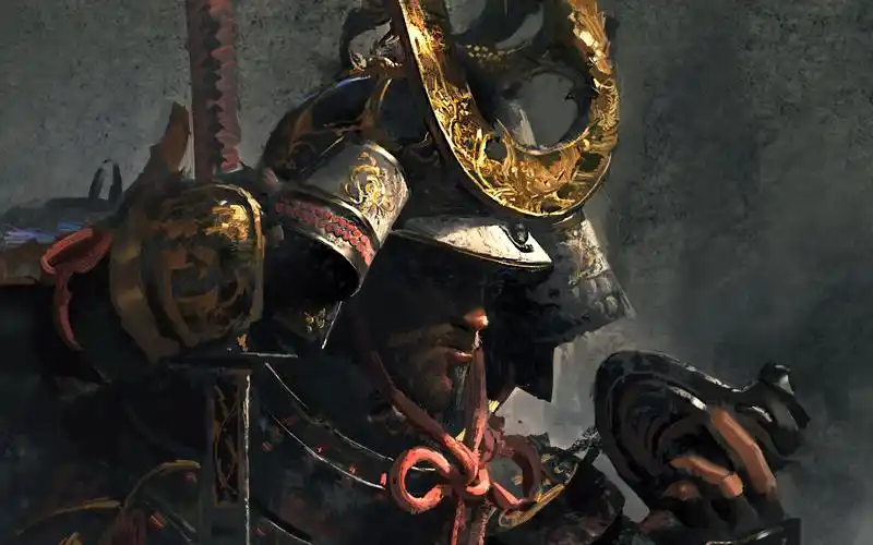 对马岛之魂只需4分钟教你厚涂刻画日本武士雷指导leo带你找回画手雄风