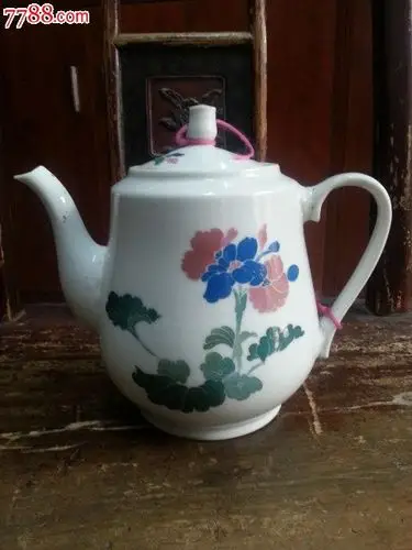 50年代醴陵"三馆瓷"壶1把