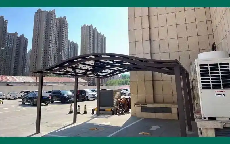 别墅大门口雨棚厂家直销