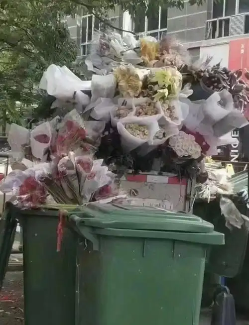 情人节当晚我们真的去翻垃圾桶了