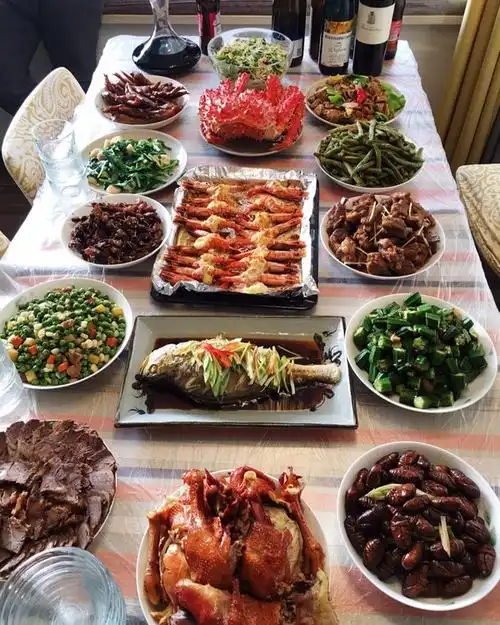 淡淡的忧桑做的初一大餐