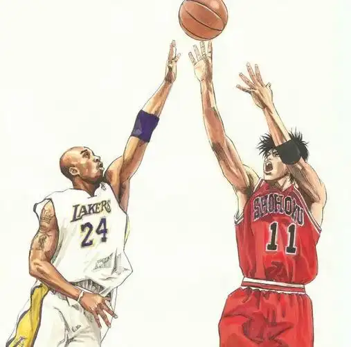 井上雄彦悼念科比网po流川枫与科比同框图超催泪