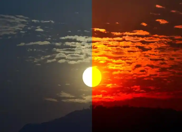 日月同辉 - dreamer四月天 - 图虫