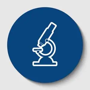 显微镜剪影图片