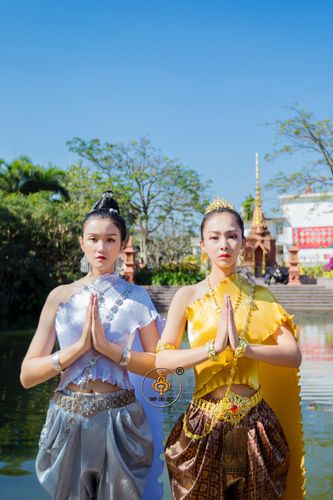 傣王妃服饰泰国传统服装女傣族泼水节