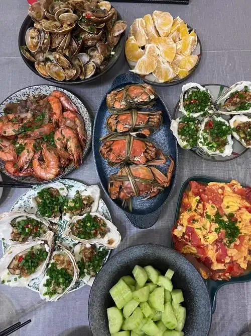 白家海鲜大餐安排