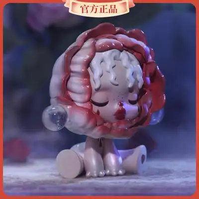 泡泡玛特正版skullpanda密林古堡整盒确认少女摆件潮玩盲盒