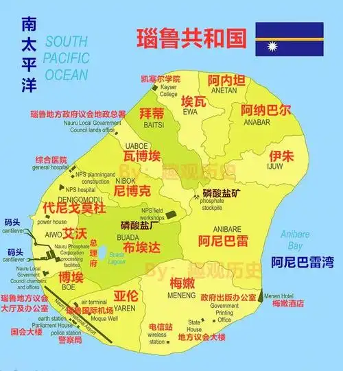 瑙鲁地图