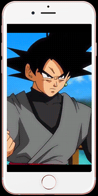 龙珠变身悟空合体悟天动漫livephotos动态锁屏壁纸动图