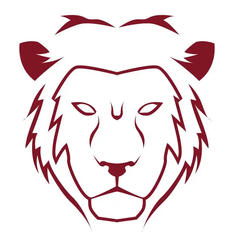 狮子符号的插图,狮子符号的矢量插图