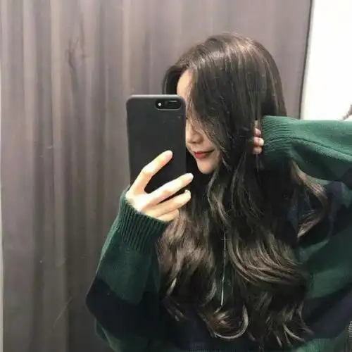 手机遮脸女头像真人_女生头像_我要个性网