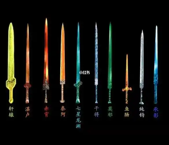 中国古代十大名剑