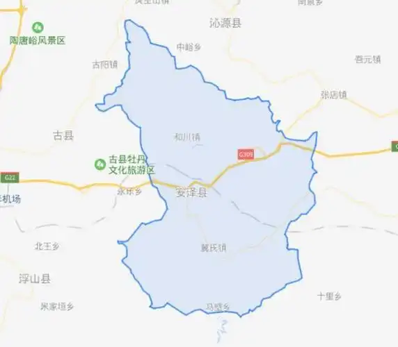 在郡县制下,今临汾市安泽县一带属上党郡.