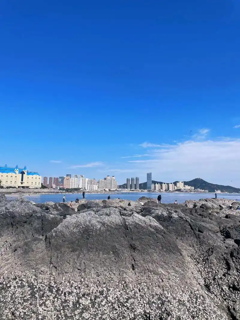 大连|黑石礁公园08 等待十亿年的时间 伴随海潮落下于岬湾中与你