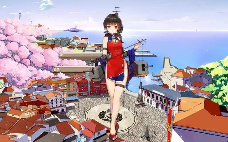 我老婆又动了,我不玩了 舰r逸仙【战舰少女/自制live2d】