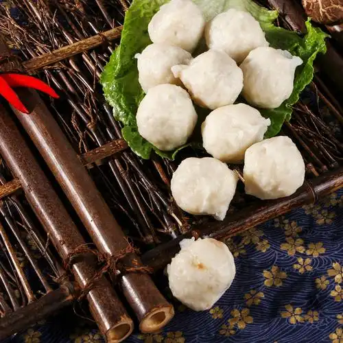 福州特产手工包心鱼丸450g 速冻食品火锅食材关东煮食材批发鱼丸