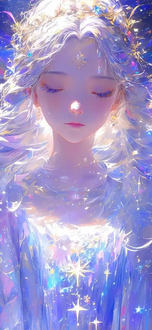 二次元唯美少女插画#ai绘画##高清壁纸精选