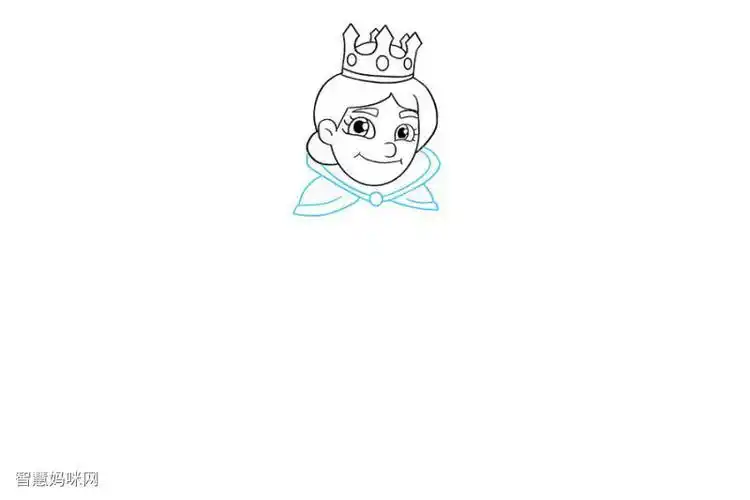 如何画皇后-图4如何画皇后-图3如何画皇后-图2如何画皇后-图1简笔画