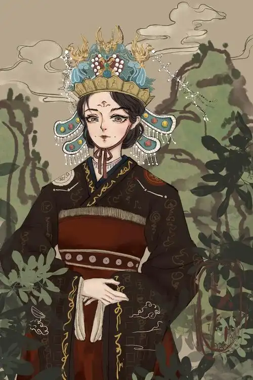 摸鱼画个武则天