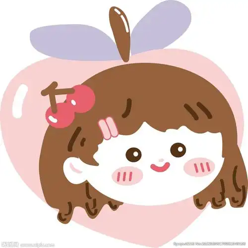 桃子女孩头像图片