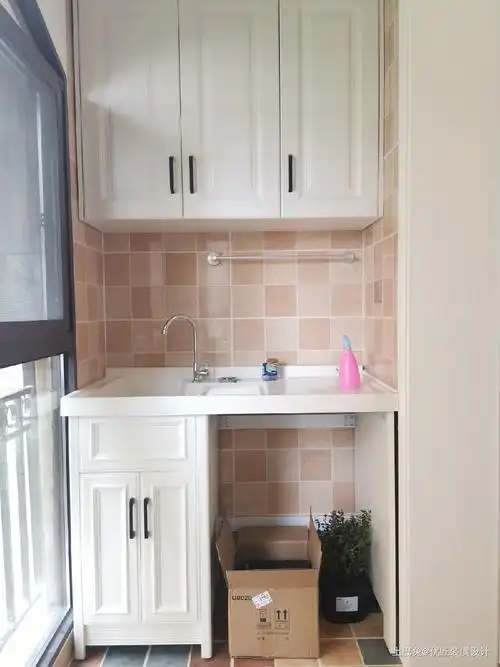 美式风格阳台橱柜美式田园阳台设计图片赏析