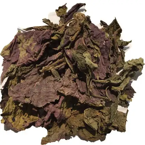 徽信远道地中药材不熏硫磺新货苏叶紫苏叶紫苏叶茶量大价格优惠