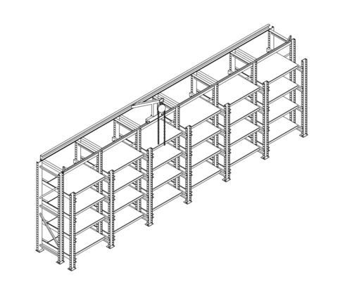 深圳全开式模具货架-深圳兄弟货架厂