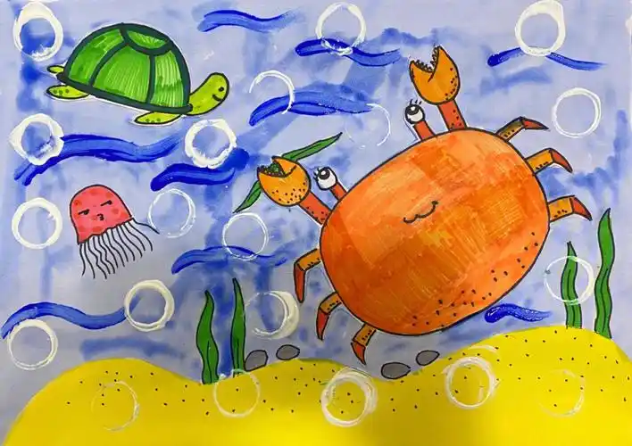 绘本故事笨拙的螃蟹02