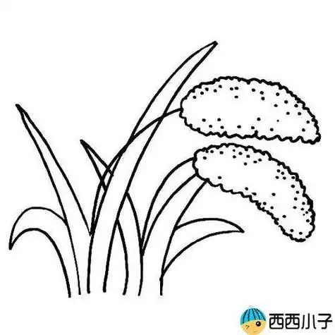 儿童庄稼简笔画怎么画