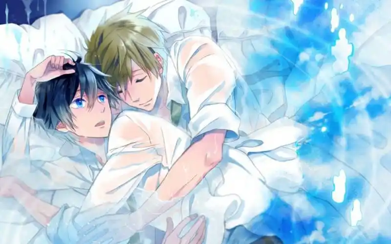 腐男国庆画个福利【手绘】背景篇:《free》.