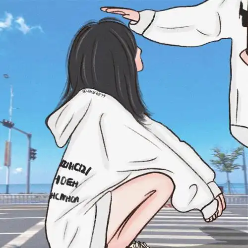 情侣头像  #手绘头像  #约稿  #闺蜜  #闺蜜头像  #女生头像  #三人