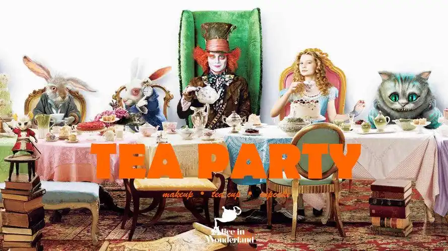 diy丨给宝宝一场《爱丽丝梦游仙境》茶话会!