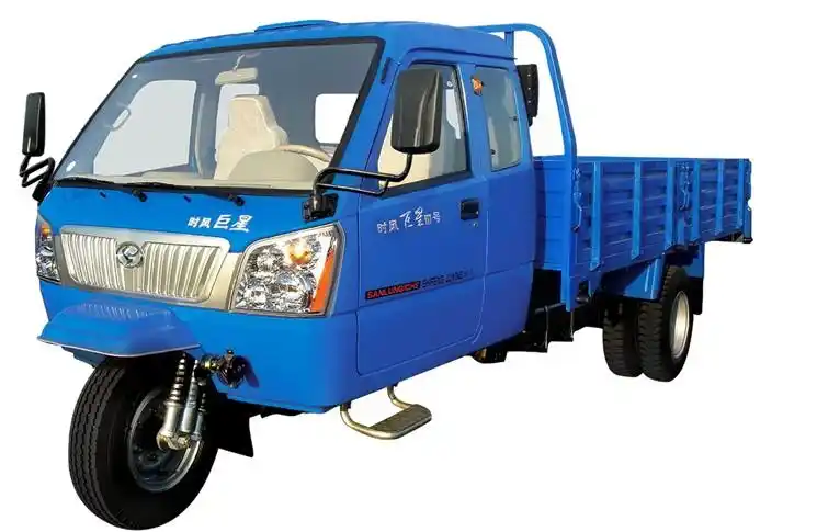 时风巨星3号农用三轮车 品牌:时风型号:巨星3号轴传动类型: 货运三轮
