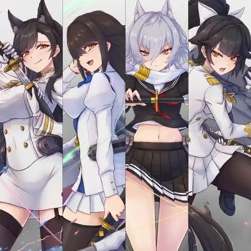 高雄型四姐妹-碧蓝航线azurlane-触站