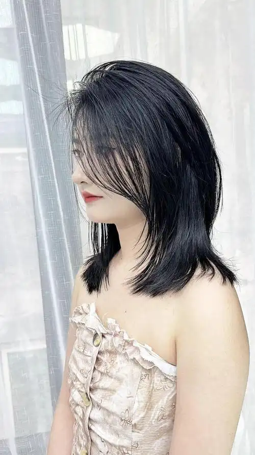 女发别乱剪,想美还得是锁骨发,瘦脸时尚美美哒|发型|卷发|圆脸|直发