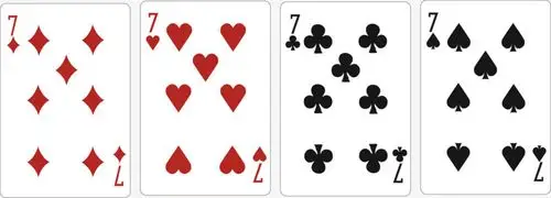 7精美扑克牌模版