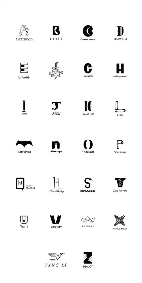 26个字母logo变形记