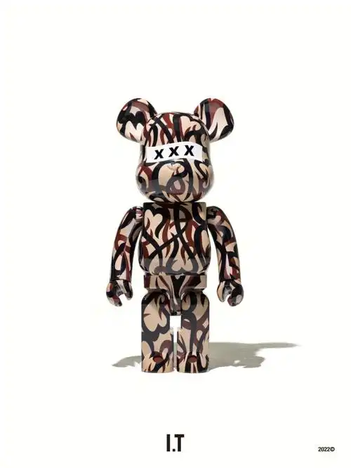 限定发售荆棘三方联名暴力熊berbrick