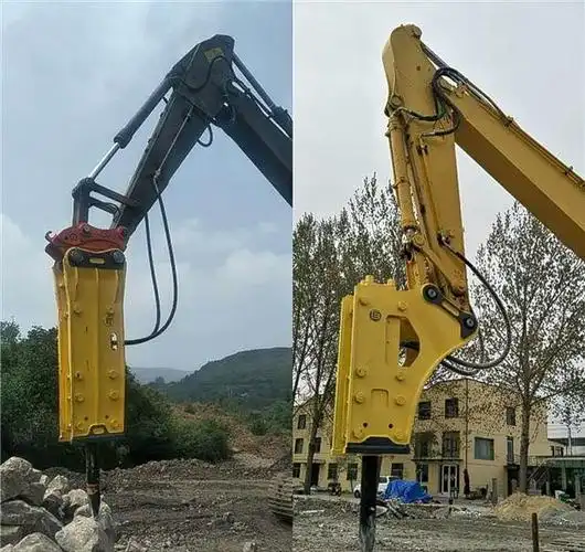 如何为挖机选择破碎锤?挖掘机改装破碎锤选配攻略