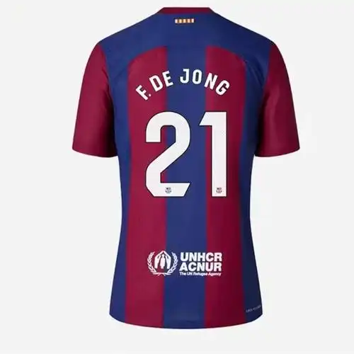 正品欧冠新款巴萨主场球衣球迷版加维莱万佩德里德容阿劳霍登贝莱