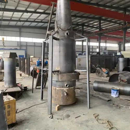 厂家供应熔炼炉废旧电瓶铅还原布袋除尘10吨20吨易拆移