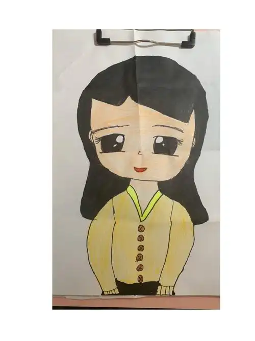 阳光一班肖像画大赛